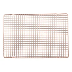 Salvamanteles metálico Nordic Ware grande 28,9x42,5 cm, Cobre