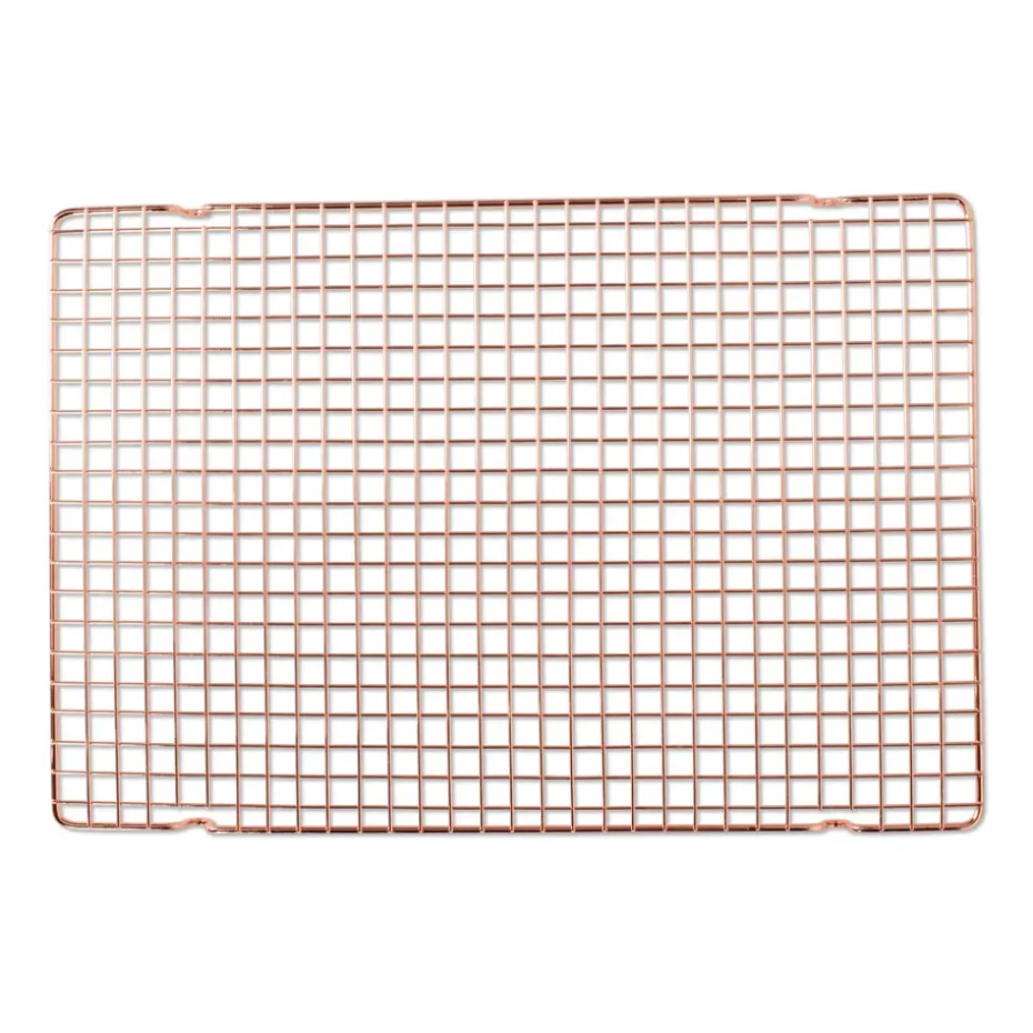 Salvamanteles metálico Nordic Ware grande 28,9x42,5 cm, Cobre