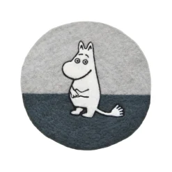 Salvamanteles Moomin Ø21 cm, gris