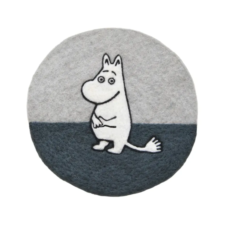 Salvamanteles Moomin Ø21 cm, gris