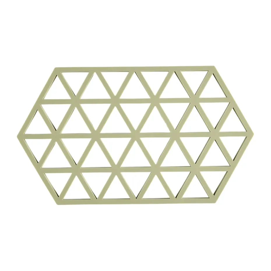 Salvamanteles Triangle grande, Matcha Green