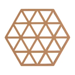 Salvamanteles Triangle, Light Terracotta