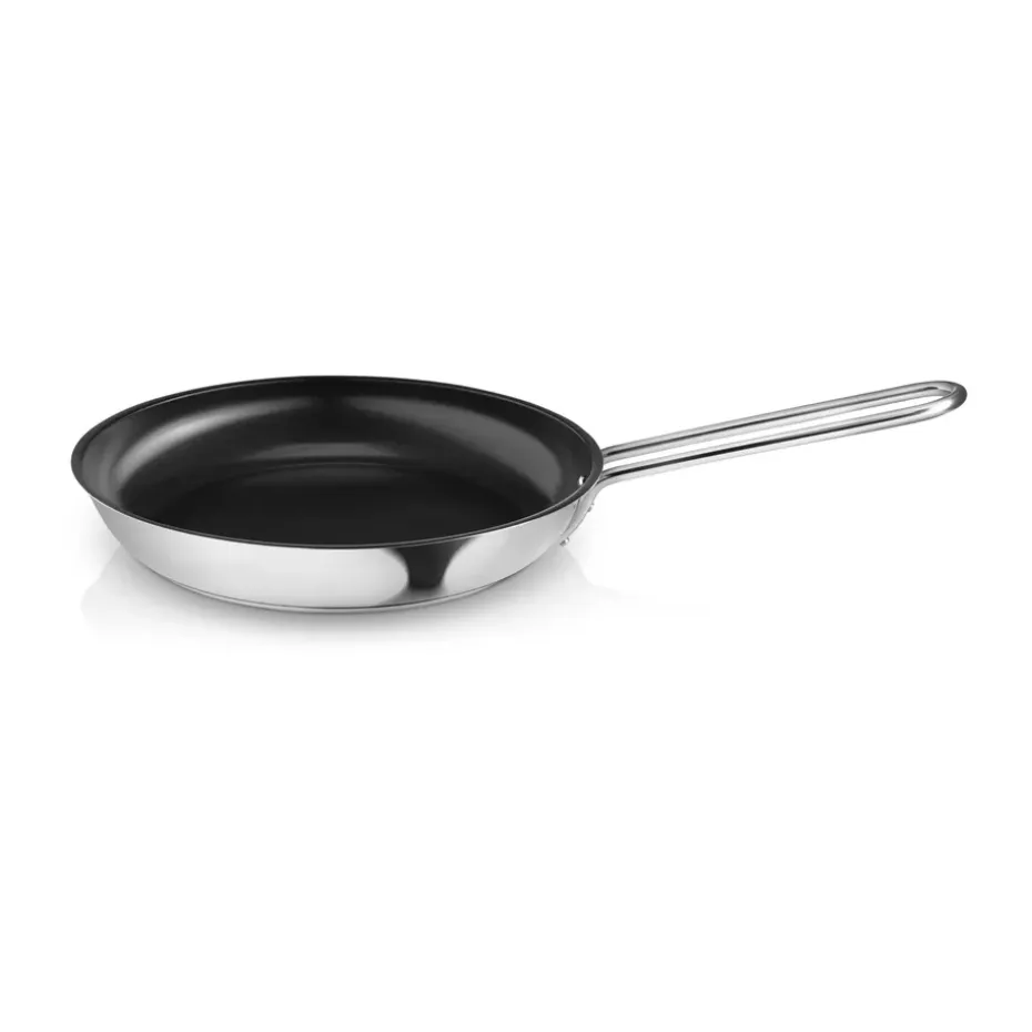 Sartén cerámica Eva Trio Stainless Steel Slip-Let, 24 cm