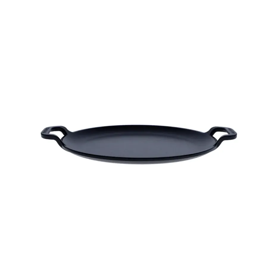 Sartén Comal Victoria con dos asas, previamente curado, Ø25 cm