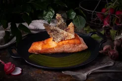 Sartén Comal Victoria con dos asas, previamente curado, Ø25 cm