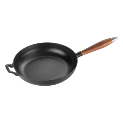 Sartén con mango de madera Vintage Ø28 cm, negro