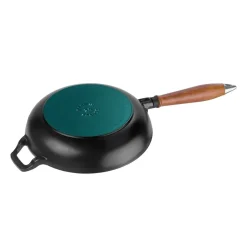 Sartén con mango de madera Vintage Ø24 cm, negro