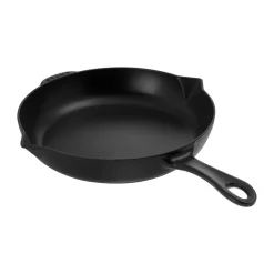 Sartén de hierro fundido Staub con pico de vertido Ø26 cm, Negro