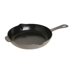 Sartén de hierro fundido Staub con pico de vertido Ø26 cm, Gris grafito