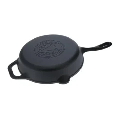 Sartén de hierro fundido Victoria, previamente curado, Ø25 cm