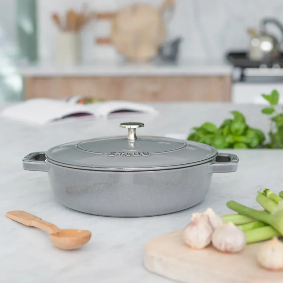 Sartén de saltear Chistera Ø28 cm 3,7 L, gris