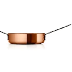 Sartén de saltear Eva Trio cobre, Ø 24 cm