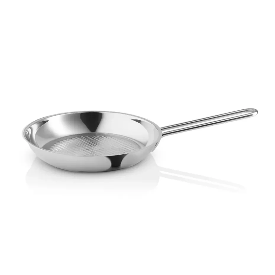 Sartén Eva Trio Stainless Steel Honeycomb, 24 cm