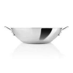 Sartén wok cerámica Eva Trio Stainless Steel Slip-Let, 32 cm