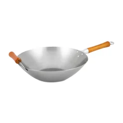 Sartén wok Ken Hom excellence carbon Ø36 cm, Acero
