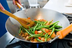 Sartén wok Ken Hom excellence carbon Ø36 cm, Acero