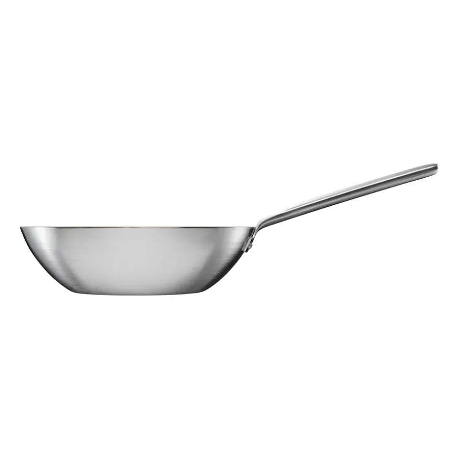 Sartén wok Norden Steel 2023 acero inoxidable, Ø28 cm