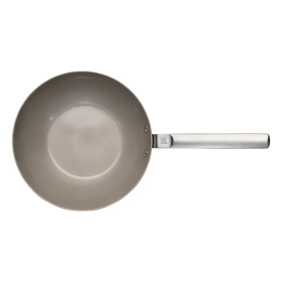 Sartén wok Norden Steel 2023 acero inoxidable, Ø28 cm