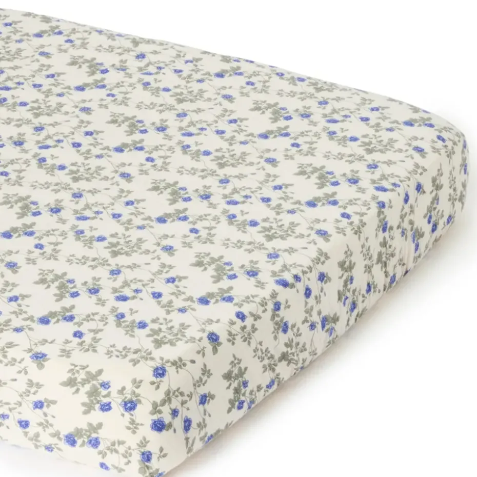 Sábana ajustable Dainty Muslin, 60x120x20 cm
