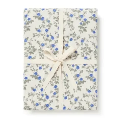 Sábana ajustable Dainty Muslin, 90x200x30 cm