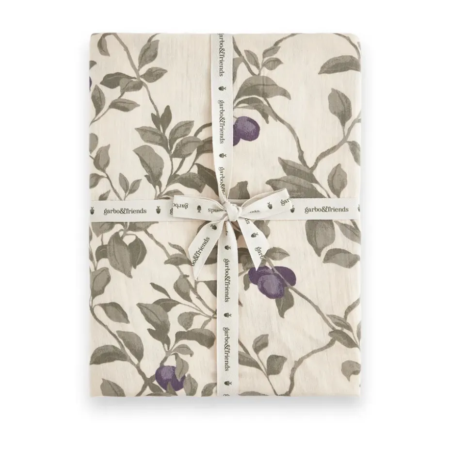 Sábana bajera Plum Muslin, 70x140x20 cm