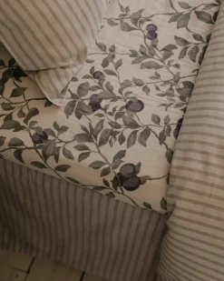 Sábana bajera Plum Muslin, 70x140x20 cm