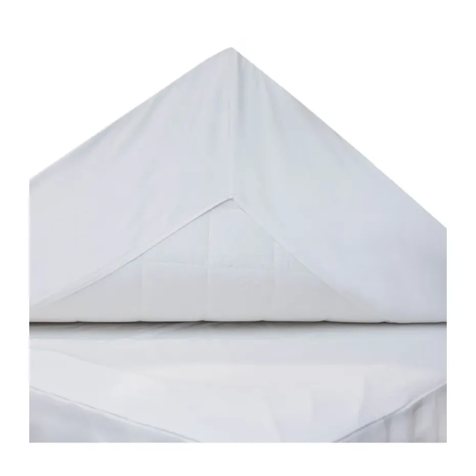 Sábana bajera Pousada Percale EKO, Blanco, 90x200 cm