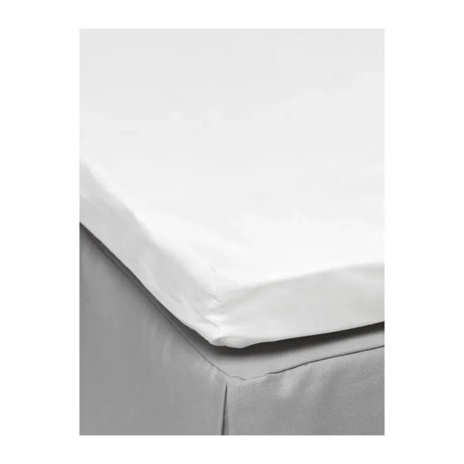 Sábana bajera Pousada Percale EKO, Blanco, 180x200 cm