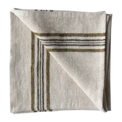 Servilleta de lino Astrid 50x50 cm, Olive