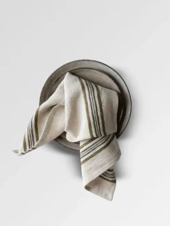Servilleta de lino Astrid 50x50 cm, Olive