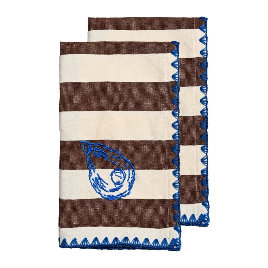 Servilleta de tela Bubba 45x45 cm 2-pack, Ostra