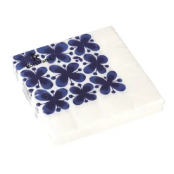 Servilletas de papel Mon Amie, set de 20, azul-blanco