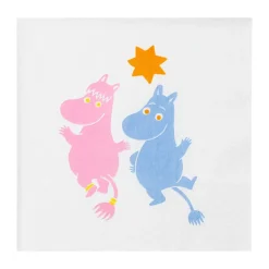 Servilletas de papel Moomin Party 33x33 cm, 20-pack, Multi