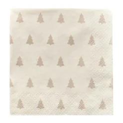 Servilletas Linen trees 33x33 cm 20 unidades, arena