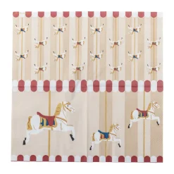 Servilletas Merry-go-round 33x33 cm, 20-pack, Natural