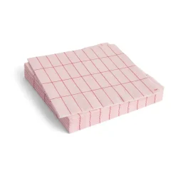 Servilletas Pattern Dinner 40x40 cm, 20-pack, Light pink-red grid