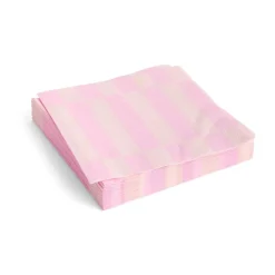 Servilletas Pattern Lunch 33x33 cm, 20-pack, Light pink-rose
