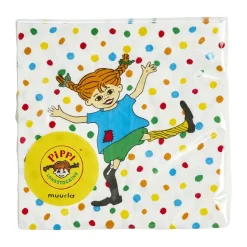 Servilletas Pippi 33x33 cm 20-pack, Brinco