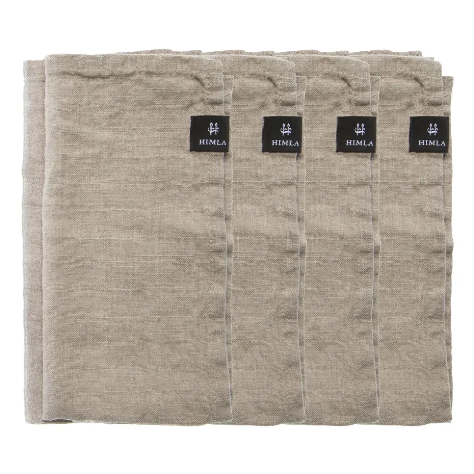 Servilletas Sunshine, 4-pack, natural (beige)