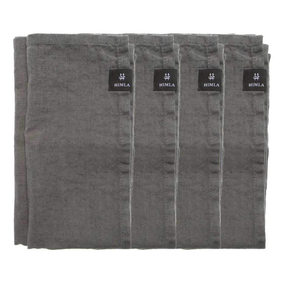 Servilletas Sunshine, 4-pack, Charcoal (gris oscuro)