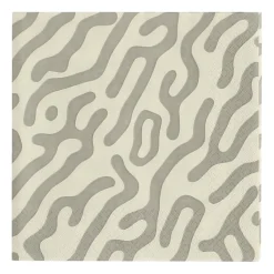 Servilletas Trace 33x33 cm 20 unidades, topo-arena