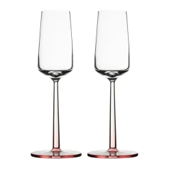 Set de 2 copas de cava Essence, Rosa, 21 cl