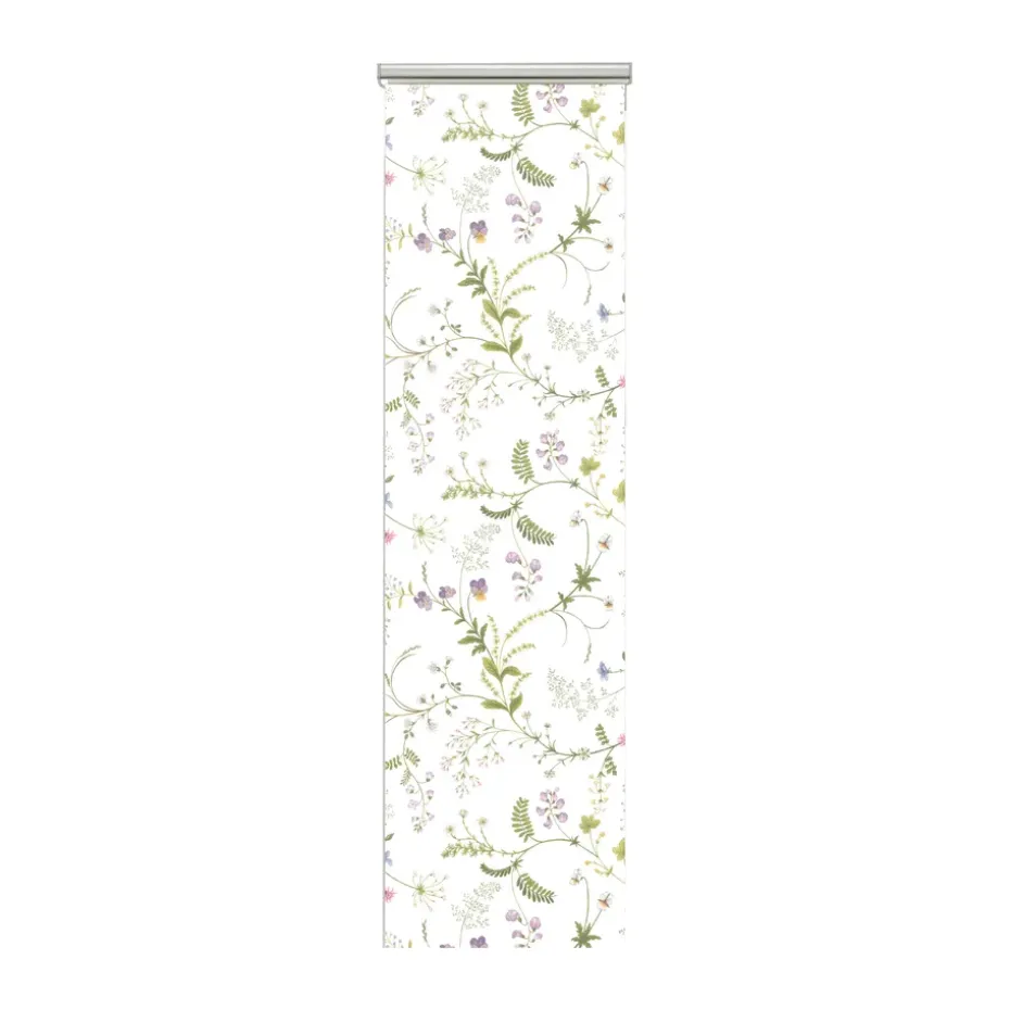 Set de 2 cortinas de panel Blomsteryra, Verde