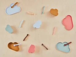 Set de 3 cucharas Mellow, Dusty Blue-taupe-pale mint