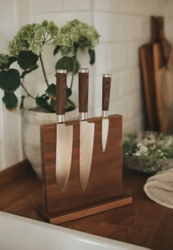 Set de 3 cuchillos de cocina Yari, acero inoxidable