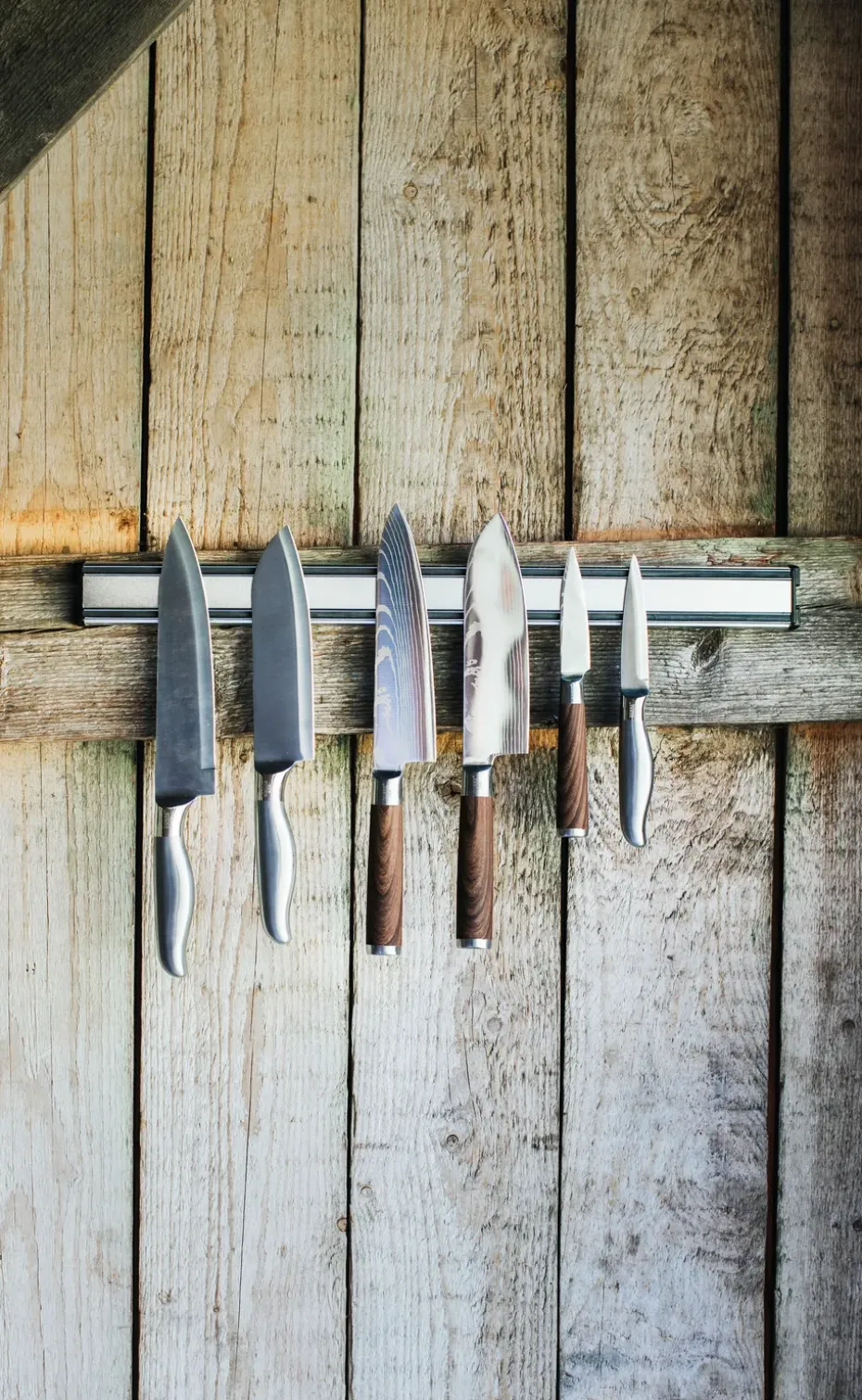 Set de 3 cuchillos de cocina Yari, acero inoxidable