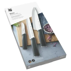Set de 3 cuchillos Kineo cromargan, acero inoxidable