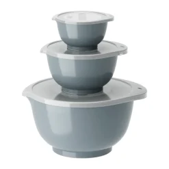 Set de 3 cuencos Margrethe, Dusty Blue