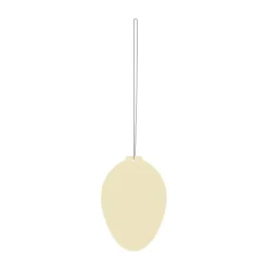 Set de 4 decoraciones de pascua Easter Deco huevo, Light yellow
