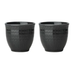 Set de 2 hueveras Swedish Grace, Piedra